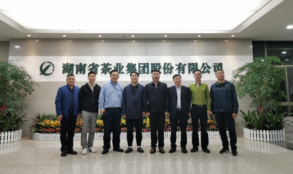 省貿促會副會長、湖南國際商會副會長伍登國一行考察我司